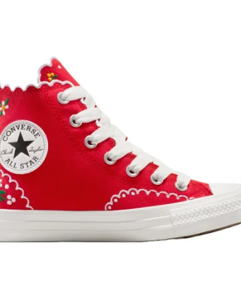 Tenisi unisex Converse Chuck Taylor All Star Embroidered Flowers High Top A13518C