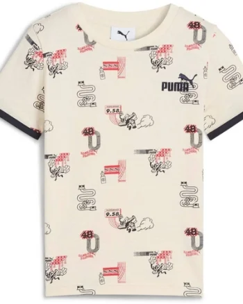 Tricou copii Puma Little Runners Aop Tee 68847687