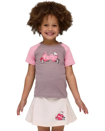 Tricou copii Puma X Hello Kitty Friends Slim Tee Pl 63239164
