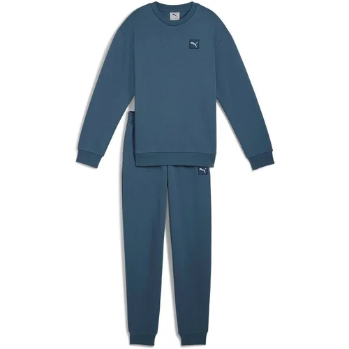 Trening copii Puma Ess Elevated Relaxed Crew Sweat Suit Fl 68972380
