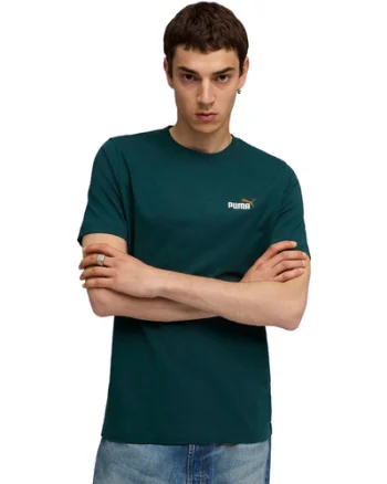 Tricou barbati Puma Ess 2 Color Small No 1 Logo Tee 68471775