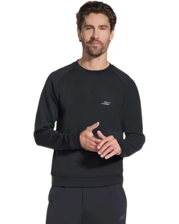 Bluza barbati Skechers SKECHCLOUD Elevate Crew LT251-BLK