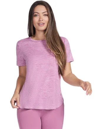 Tricou femei Skechers GO DRI Swift Tunic Tee TS105-ROS