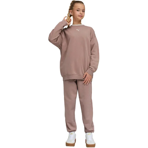Trening copii Puma Ess Cat Logo Oversized Tr Knitted Suit G 69339588