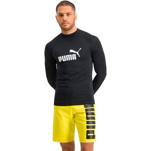 Bluza barbati Puma Swim Men Long Sleeve Rash Guard 1p 90766402