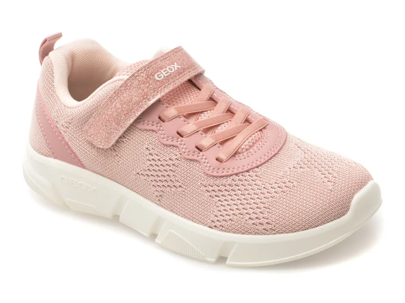 Pantofi sport GEOX roz, J55DLB, din material textil