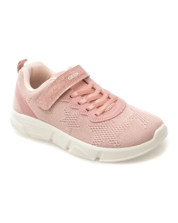 Pantofi sport GEOX roz, J55DLB, din material textil