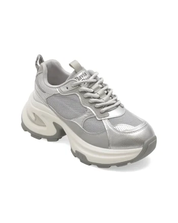 Pantofi sport FLAVIA PASSINI gri, 5375, din material textil