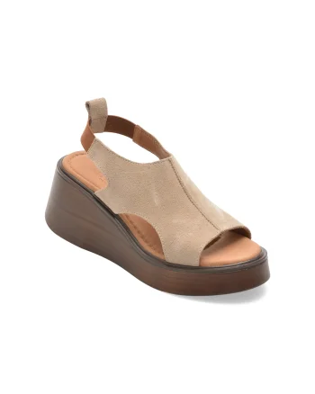 Sandale GRYXX gri, 1141719, din piele intoarsa