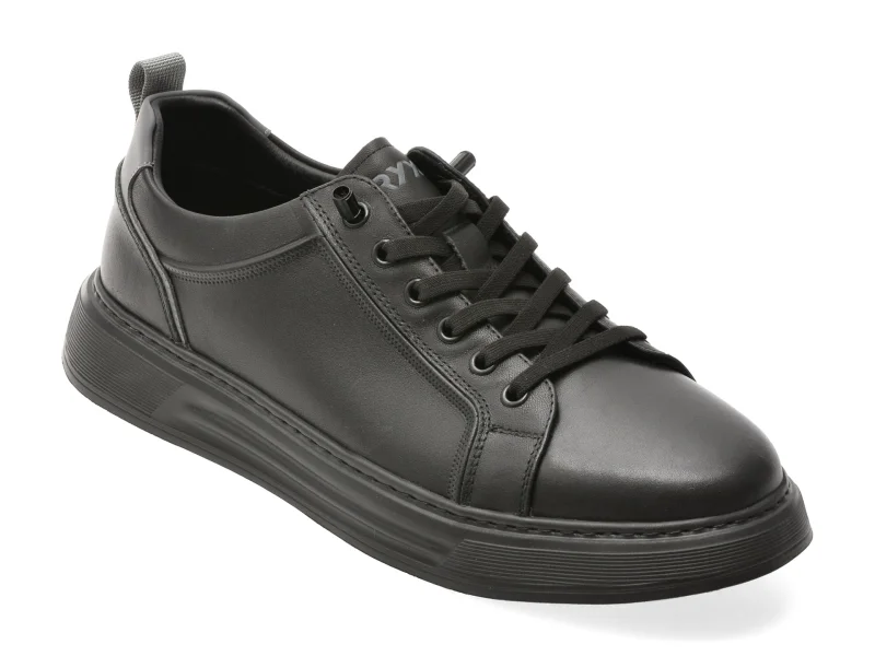 Pantofi sport GRYXX negri, 59716, din piele naturala
