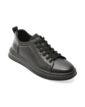 Pantofi sport GRYXX negri, 300166, din piele naturala