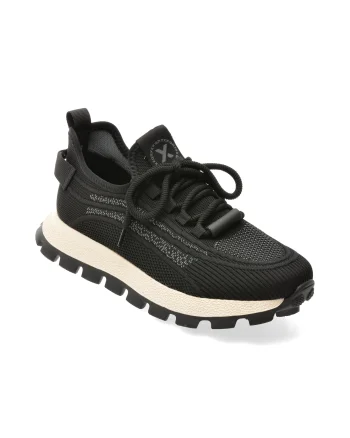 Pantofi sport GRYXX negri, 5212, din material textil