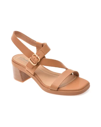 Sandale CLARKS maro, JAYLAN SOL, din piele naturala