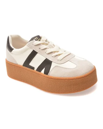 Pantofi sport GRYXX albi, 9355, din material textil