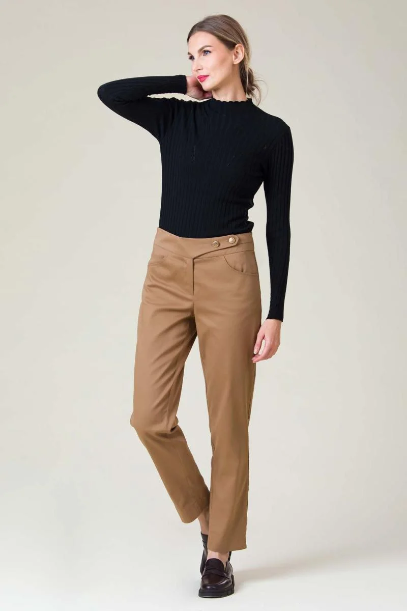 Pantaloni bumbac Becca