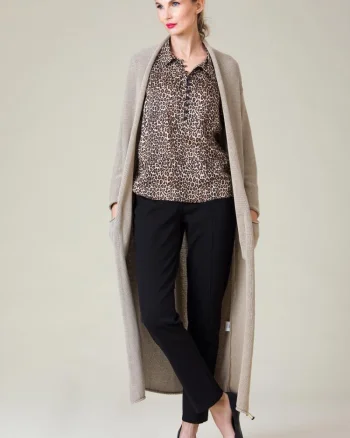Cardigan tricotat Evelinne negru