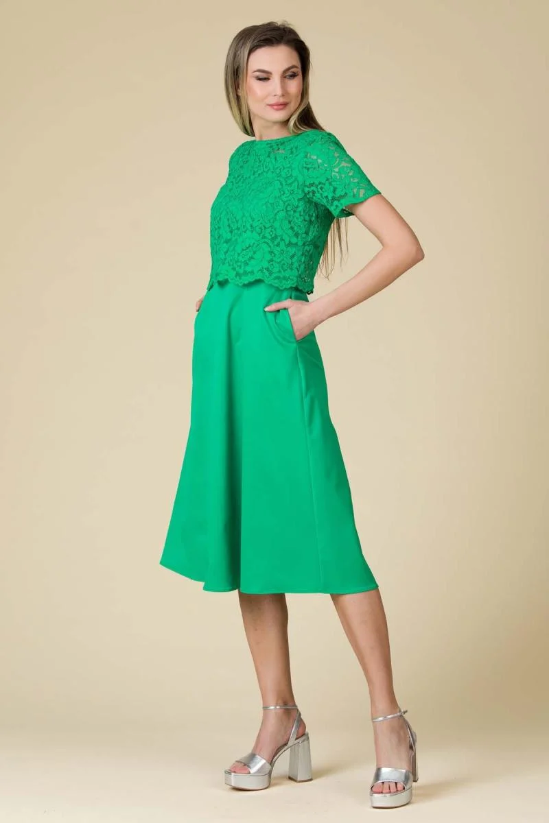 Rochie satin Emilie