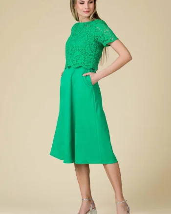 Rochie satin Emilie