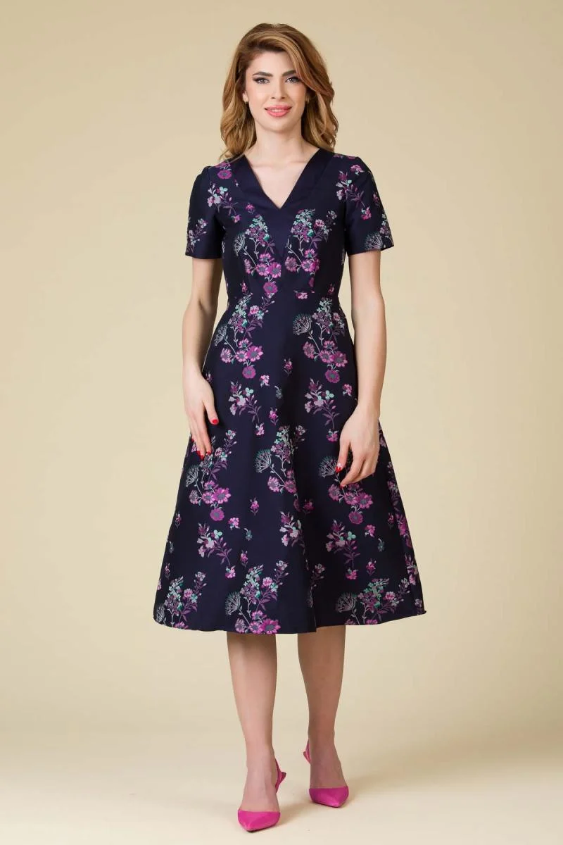 Rochie brocart Magda