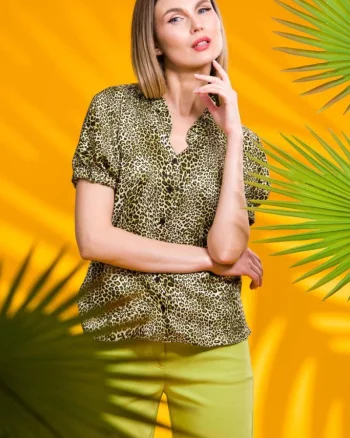 Bluza viscoza Jungle