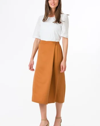 Fusta tencel Rebeca