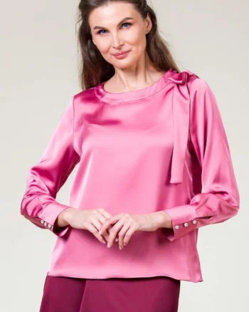 Bluza satin Amna