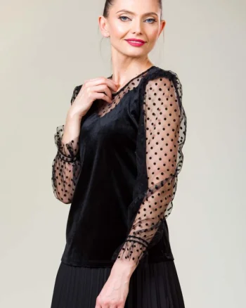 Bluza catifea Ingrid