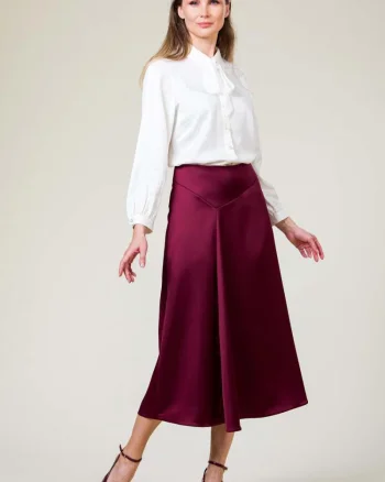 Fusta satin Megan