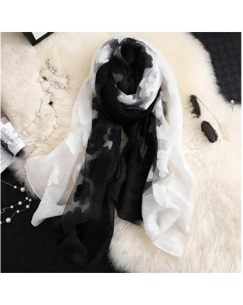 Esarfa de dama, eleganta, din organza, model 5