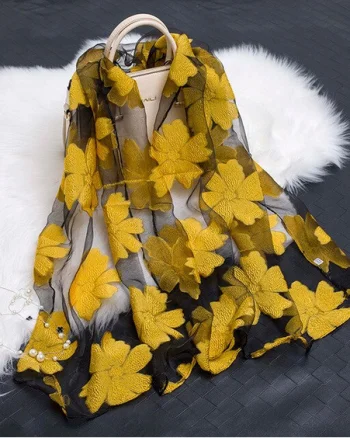 Esarfa de dama, eleganta, din organza, model 22