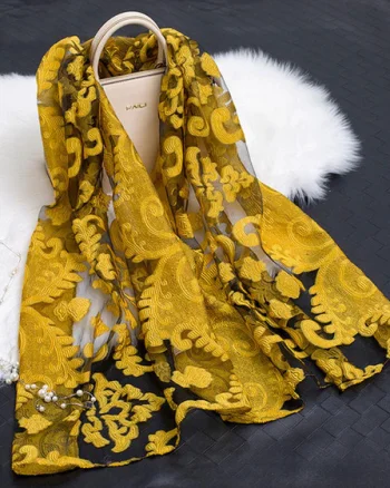 Esarfa de dama, eleganta, din organza, model 25