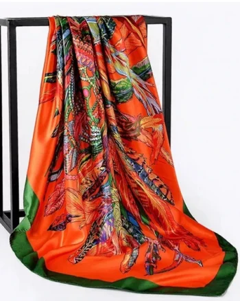Esarfa eleganta din matase satinata, model 38