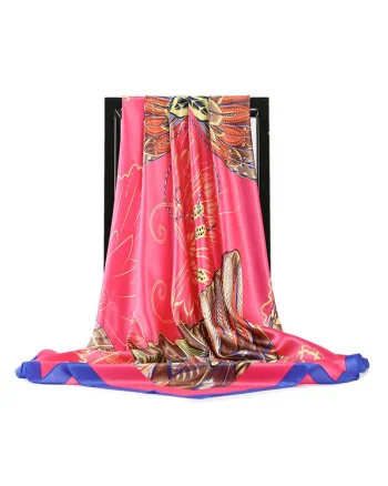 Esarfa eleganta din matase satinata, model 81