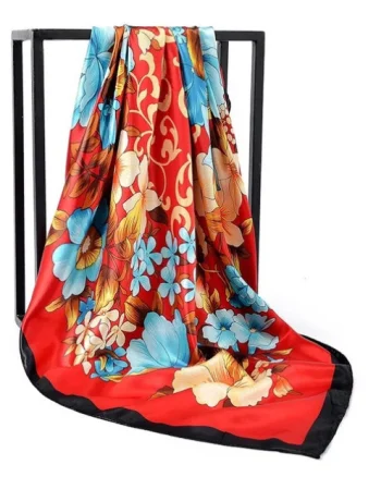 Esarfa eleganta din matase satinata, model 85