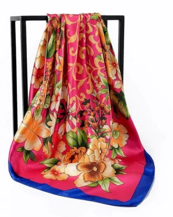 Esarfa eleganta din matase satinata, model 88