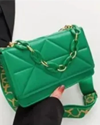 Geanta / poseta verde, de dama Simmy