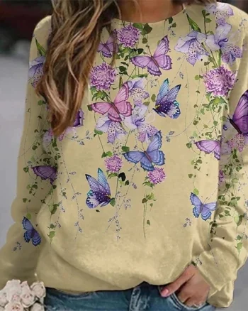 Tricou dama, design modern, maneca lunga, model 2