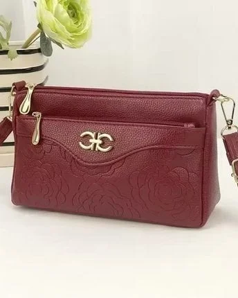 Geanta / poseta wine red de dama Deena