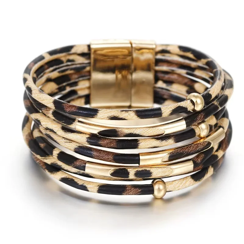 Bratara dama, stil animal print, model 1