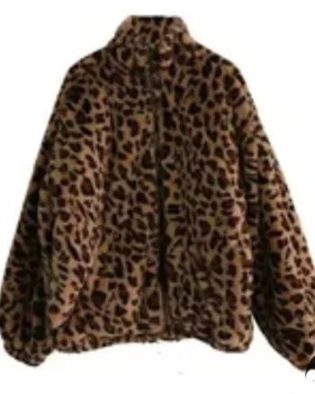 Jacheta animal print, de dama, marimea XL, model 3