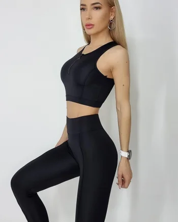 Compleu fitness Mora, cu fermoar