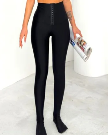 Colanti KaRRa, dress modelator si capse, Negru