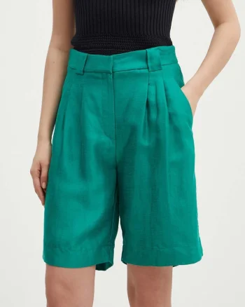 La Petite Française pantaloni scurți din amestec de in SAVOUREUX