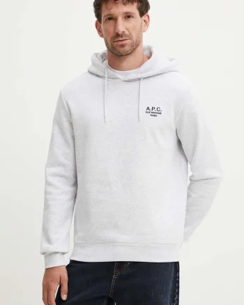 A.P.C. bluza hoodie standard rue madame GOTS