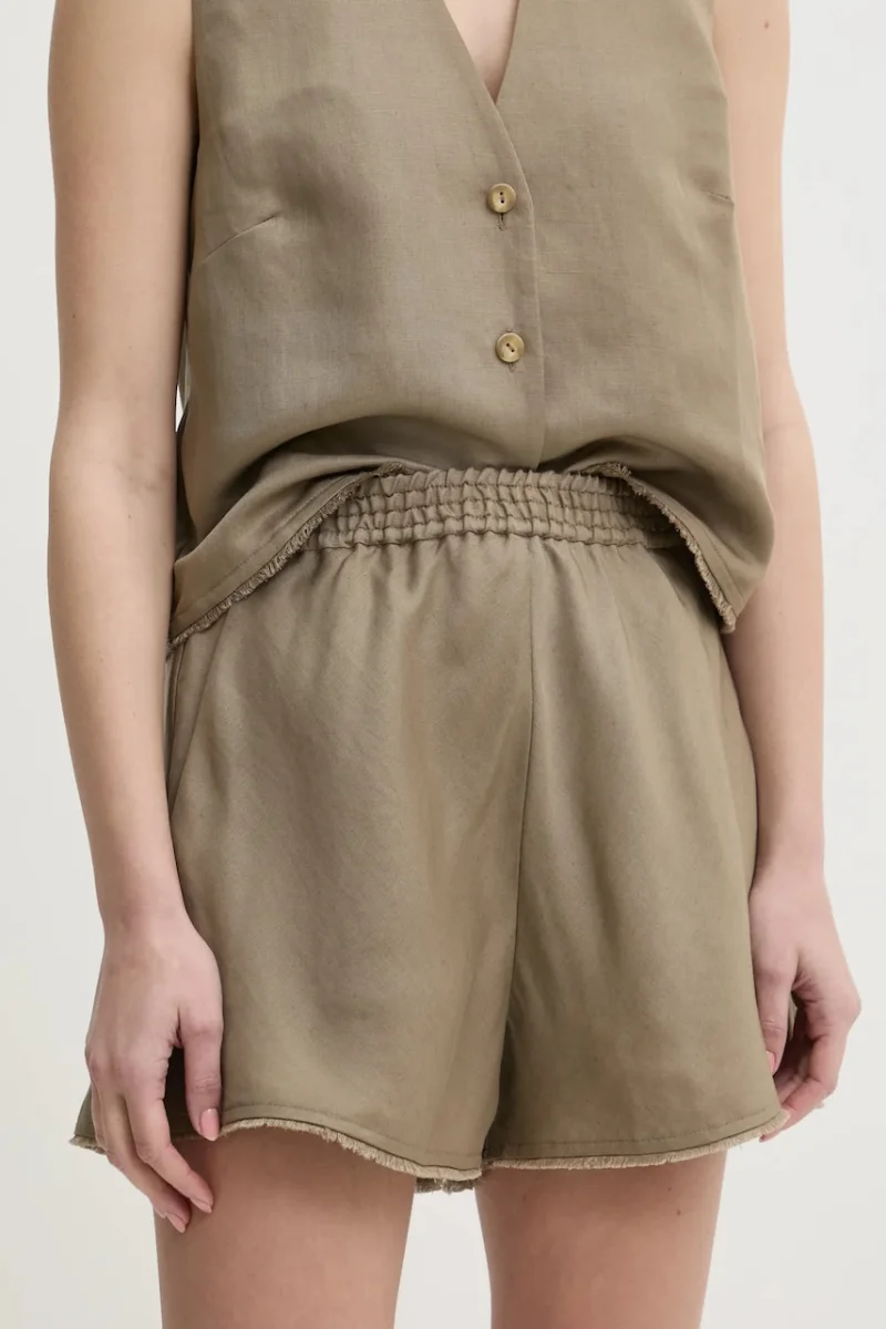 Ivy Oak pantaloni scurti din in