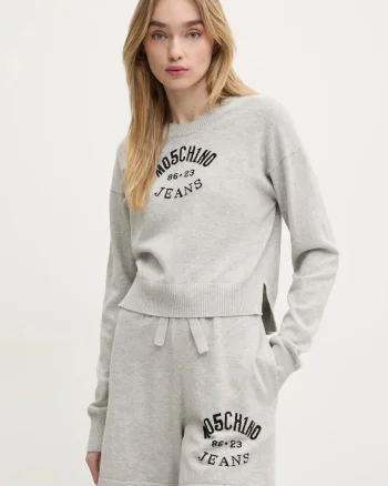 Moschino Jeans pulover de bumbac