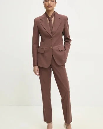 Answear Lab pantaloni de costum drepți