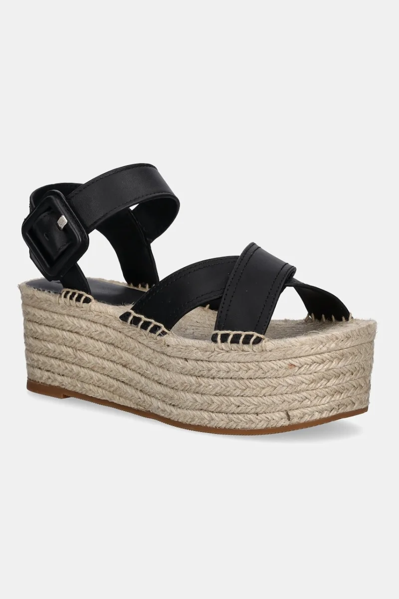 BOSS espadrile de piele Machica
