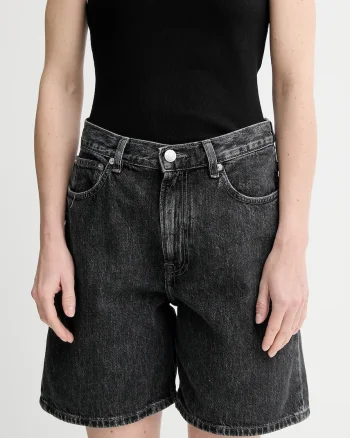 Samsoe Samsoe pantaloni scurți din denim SASHELLY