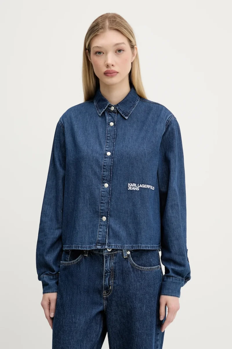 Karl Lagerfeld Jeans cămașă jeans